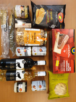 Tapas Box Royal, 14 Authentieke producten. Voor sfeervolle Spaanse avonden.