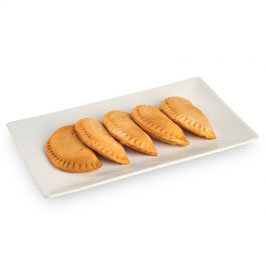 Empanadilla Pisto. 31 gram per stuk. 130 stuks in een doos.