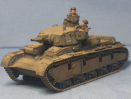Neubaufahrzeug als Prototyp eines Schweren Kampfpanzers mit 7,5cm und 3,7cm Kanone