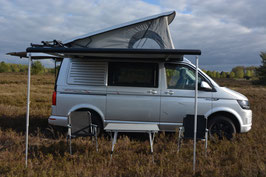 VW T6.1 Aufstelldach Camper Kurzer Radstand Silber