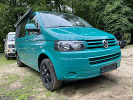 VW T5 Multivan-Womo 2,0 L TDI 84 KW Grün