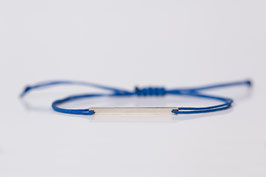 Armband Tiefblau Silber Glänzend (Variante 1)