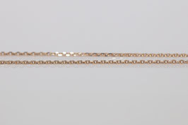 Karree Kette Rotgold