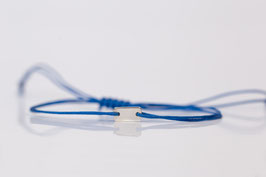 Armband Tiefblau Silber Glänzend (Variante 3)