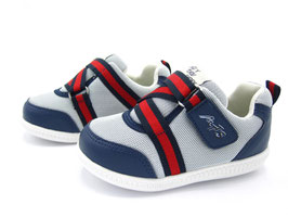 Baskets Sporty & Style - Navy Blue & Silver