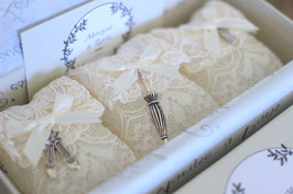 Maryse a' Paris / Coquette / Parfum：Fleuri / ｺｹｯﾄ / ﾌﾚｸﾞﾗﾝｽ / 香り袋 /  　　　　　　　　　　　～ Made in France ～ ﾌﾗﾝｽ 輸入品 ～