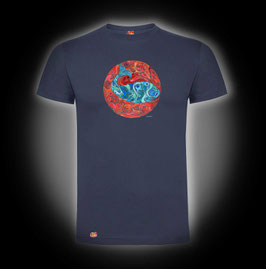 Pez Antimandalas  - Unisex / Azul denin