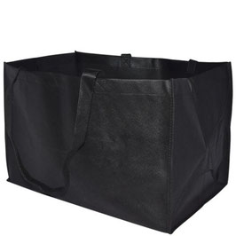 NON WOVEN TRAGETASCHEN "BIG BOTTOM BAG BLACK"