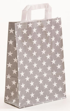 WEIHNACHTSTRAGETASCHE  "STARS GREY"
