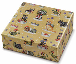 Geschenkpapier CHRISTMAS DOGS  STA1100-7000A