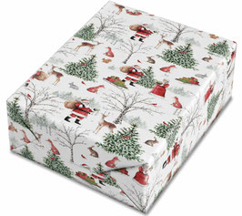 Geschenkpapier SANTA WOODS  STA2162-6300A