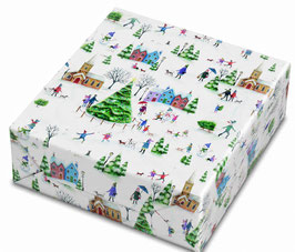 Geschenkpapier  WINTER SKATING   STA2436-9901A