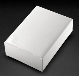 W40119PK4  Geschenkpapier UNI HOCHGLANZ WEISS