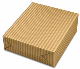 Geschenkpapier  GOLD STRIPES RECYCLING   STA1558-7000GJ