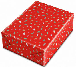 Geschenkpapier  FESTIVE TREES GREEN   STA2121-2600A