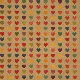 STA1704-9901GJ  MUTICOLOR HEARTS RECYCLING