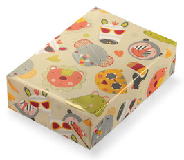 Geschenkpapier W40433PK4   SERENGETI