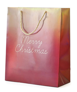 Geschenktasche "HOLO MERRY CHRISTMAS"