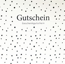Gutschein "Dots Black & White" 492010581