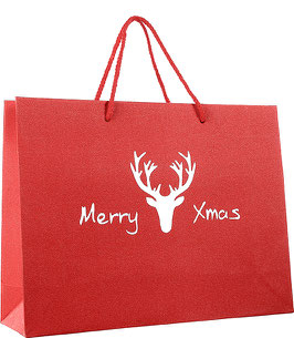 LUXUS "GLAMOUR - MERRY XMAS - RED"
