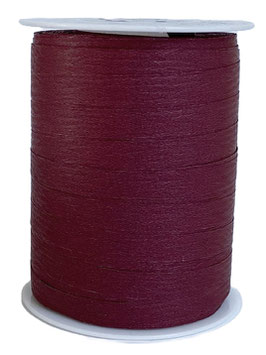 GESCHENKBAND "CREPON" - DARK BORDEAUX