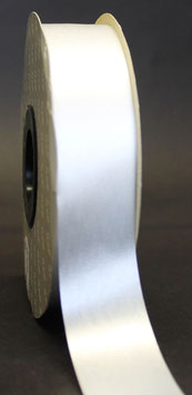 GESCHENKBAND "POLY WEISS"