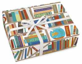 Geschenkpapier  STA2492-9901A -  BOOKSTORE  -  WHITE