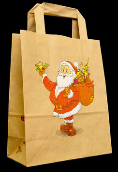 WEIHNACHTSTRAGETASCHE  "SANTA"