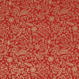 STA1438-3801R   MATT GOLD ON RED  - RECYCLING