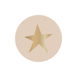 Etiketten - CHAMPAGNE STARS