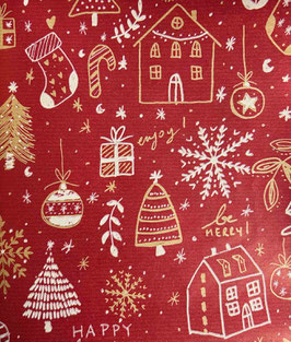 K691801-3  CHRISTMAS CHILD RED