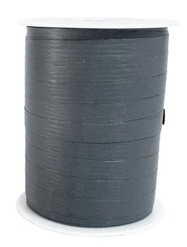 GESCHENKBAND "CREPON" - DARK GREY