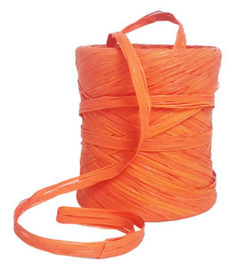 Geschenkband "RAPHIA" - ORANGE
