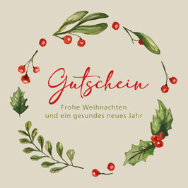 Gutschein "WONDERFUL TIME OF THE YEAR " , Art. GLS-492510280