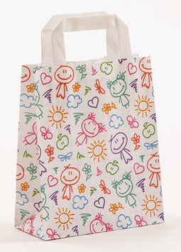PAPIERTRAGETASCHE  "HAPPY KIDS"