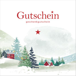 Gutschein "WINTER LANDSCAPE" , Art. 492510299