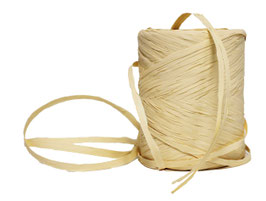Geschenkband "RAPHIA" - CREME