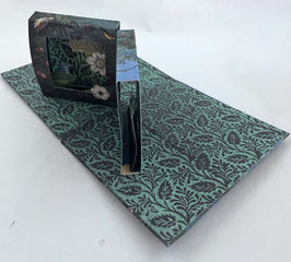 Live Online Class:  Learn how to make a Double Diorama PopUp Book, Sat., July 11, from 10:30 am to 1:30 pm, by Zoom