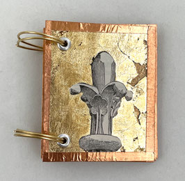 Artist Book:  Odd Things on Gold