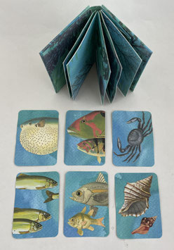 Artist Book:  Undersea ATC Card Album