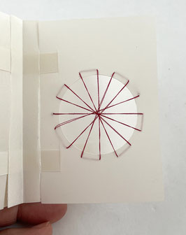 Artist Book:  Holding on by a Thread