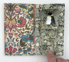 Artist Book:  Cascading Birds, Hands, Butterflies and Buildings