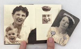 Live On-line Class:  Learn how to make an ATC/Photo Album, Sat., June 20 from 10:30 am to 1:30 pm Pacific Time by Zoom