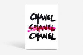 FINE ART PRINT / BRUSH CHANEL