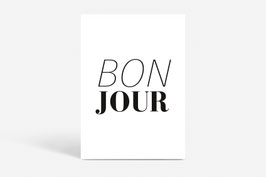 FINE ART PRINT / BON JOUR