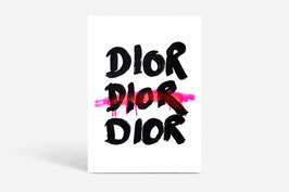 FINE ART PRINT / BRUSH DIOR