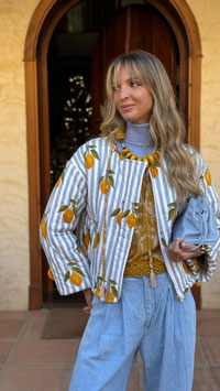 CHAQUETA BOMBERS LIMON