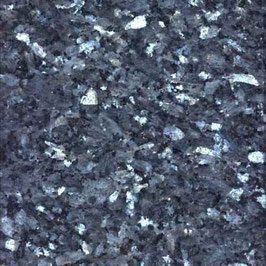 Granit Treppe Labrador Blue Pearl poliert gewendelt