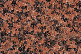 Granit Treppe Rosso Balmoral poliert