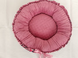 RÜSCHENBETTLI rosa, Katzenköpfe